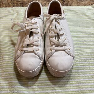 Keds White Sneakers Classic Low-Top Design
